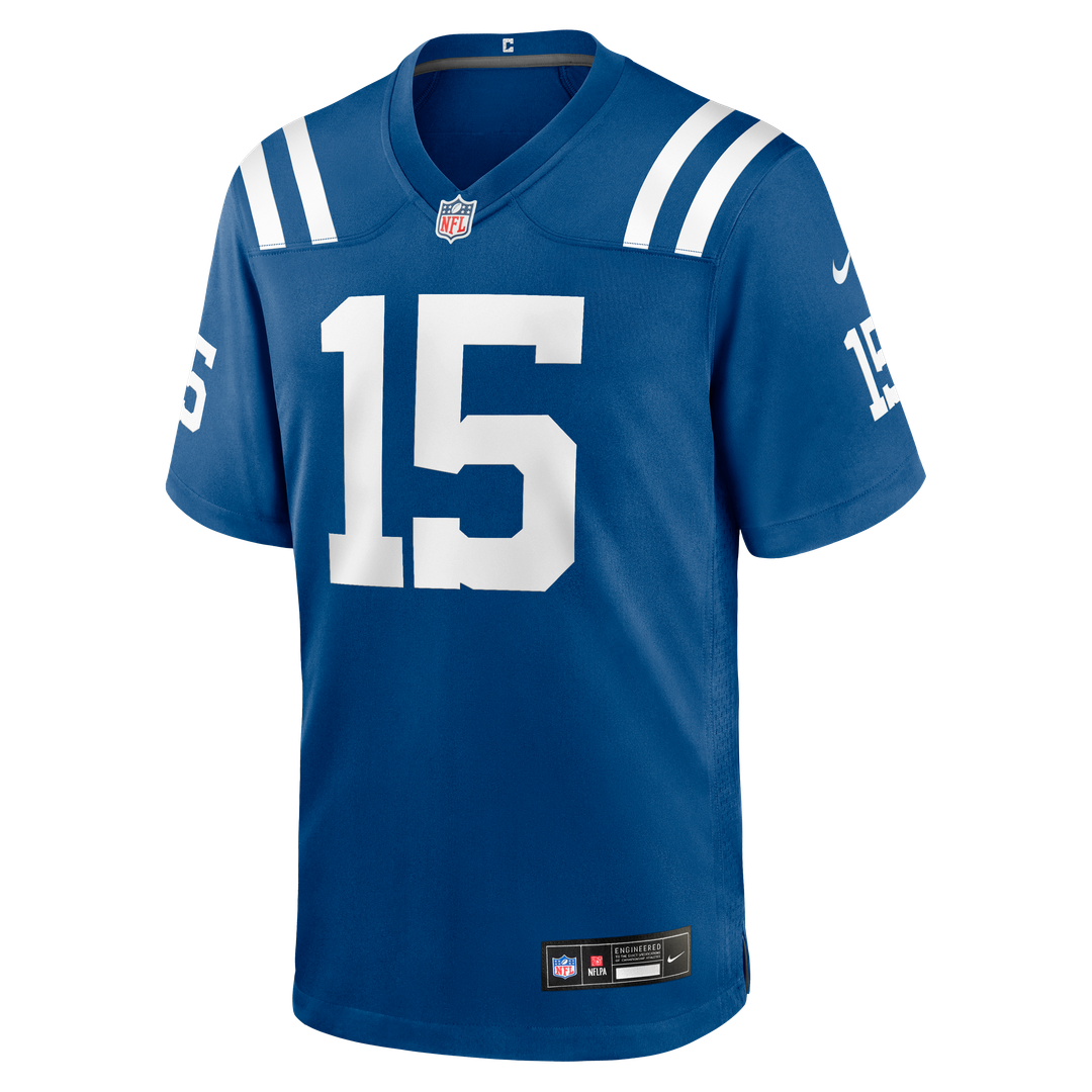 Riley Leonard Indianapolis Colts Nike Royal Team Game Jersey