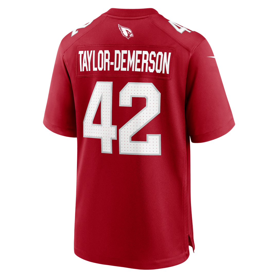 Dadrion Taylor-Demerson Arizona Cardinals Nike Cardinal Team Game Jersey