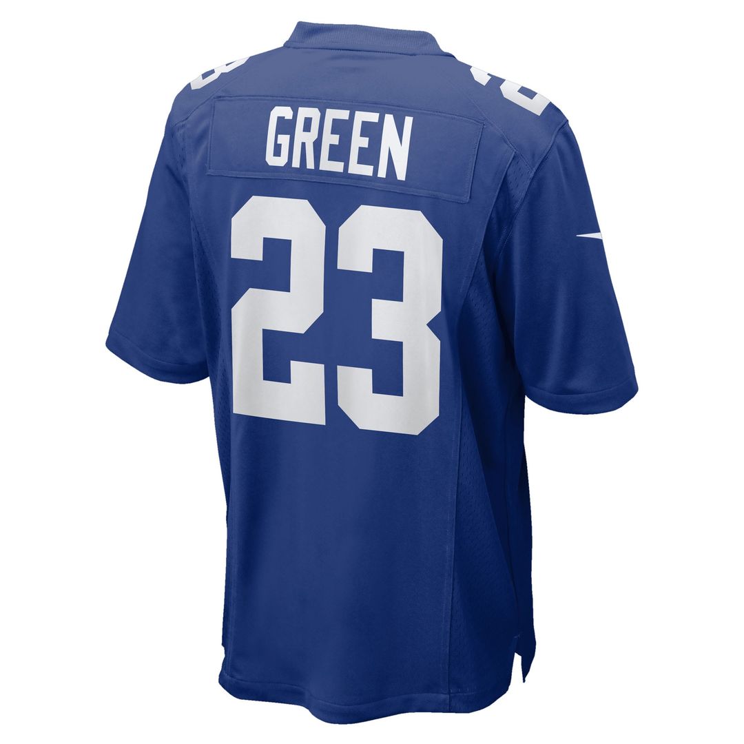 Art Green New York Giants Nike Royal Team Game Jersey