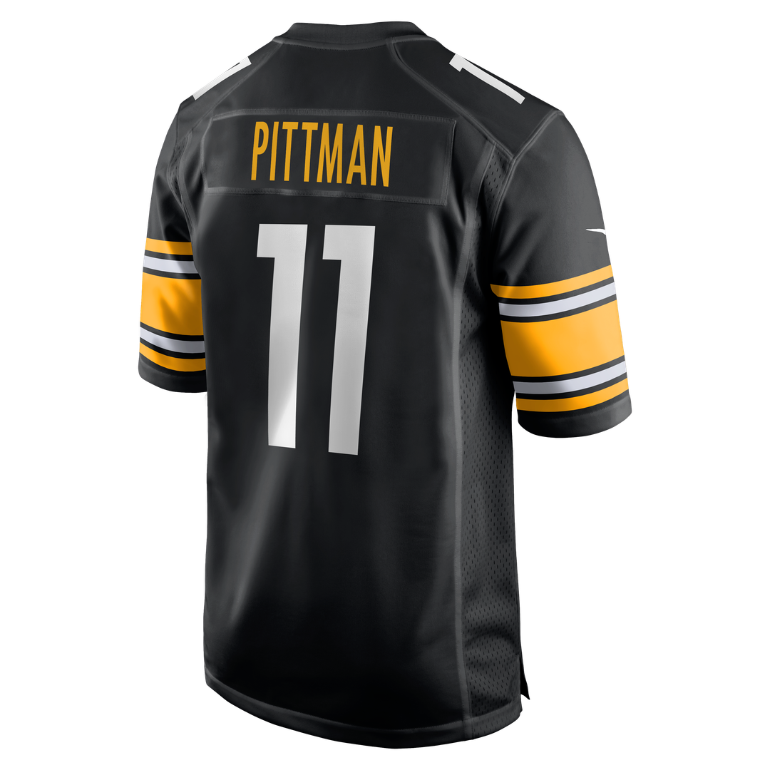 Michael Pittman Jr. Pittsburgh Steelers Nike Black Game Jersey