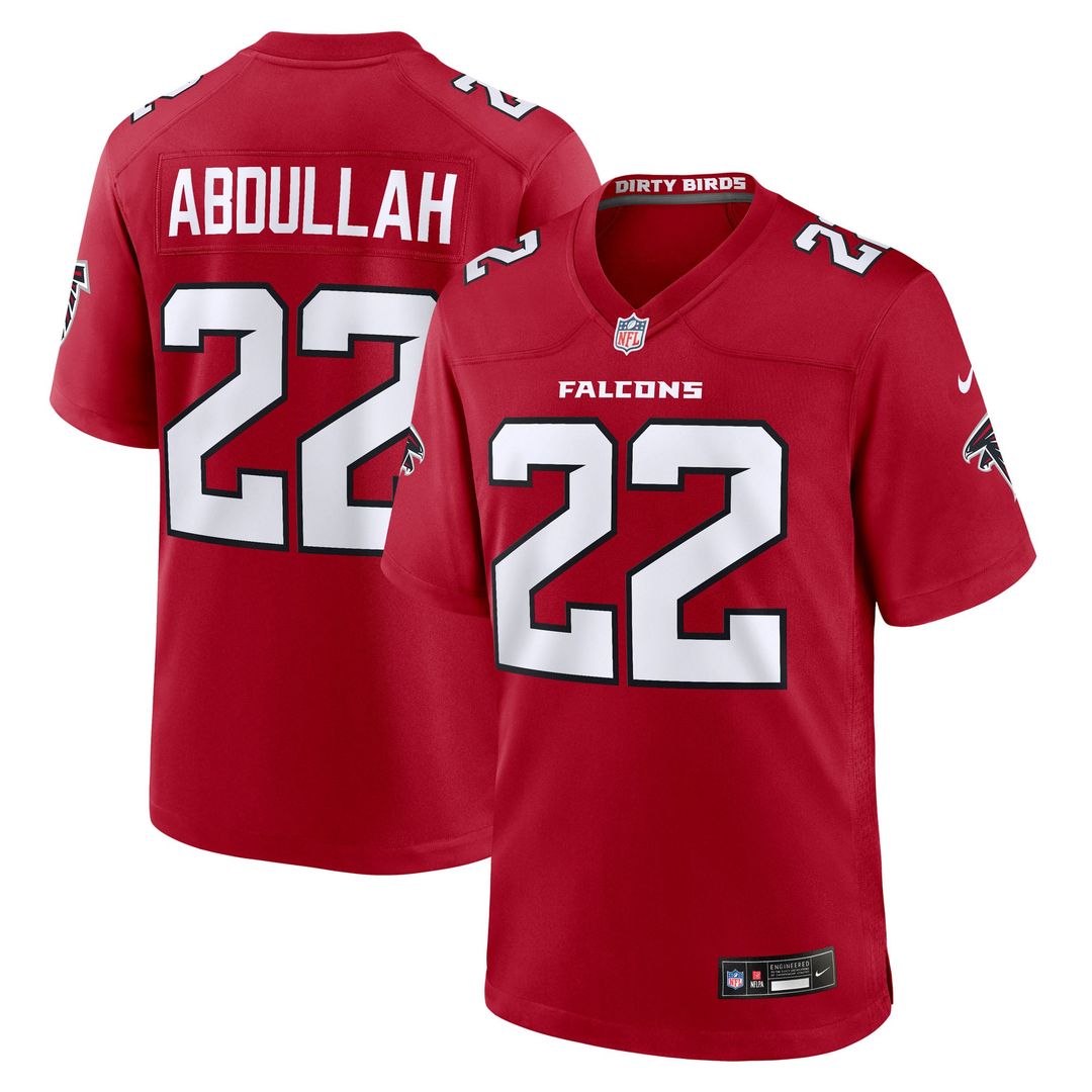Yasir Abdullah Atlanta Falcons Nike Red Team Game Jersey