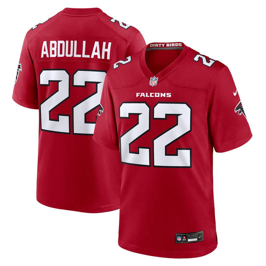 Yasir Abdullah Atlanta Falcons Nike Red Team Game Jersey