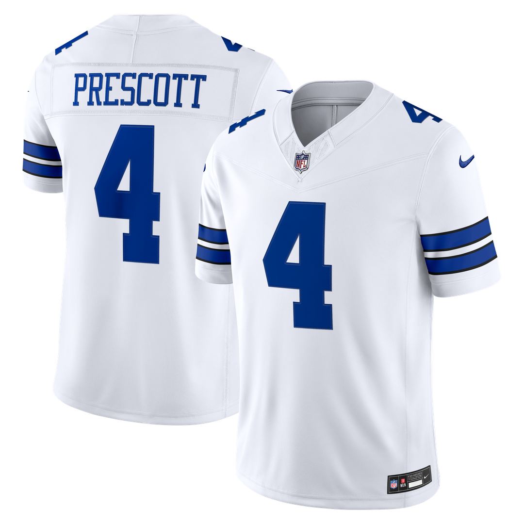 Dak Prescott Dallas Cowboys Nike White Vapor F.U.S.E. Stitched Limited Jersey