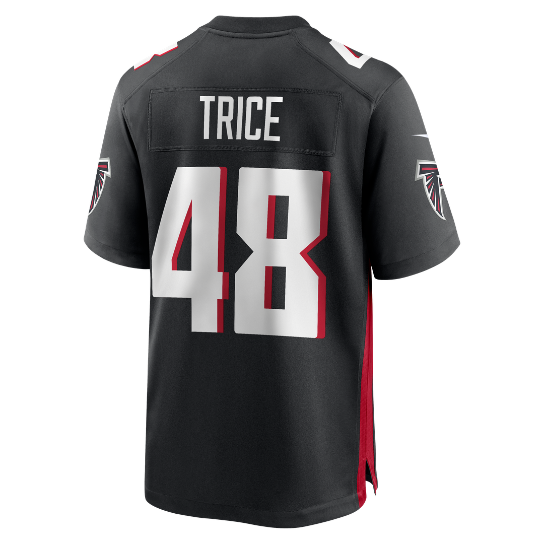 Bralen Trice Atlanta Falcons Nike Black Team Game Jersey