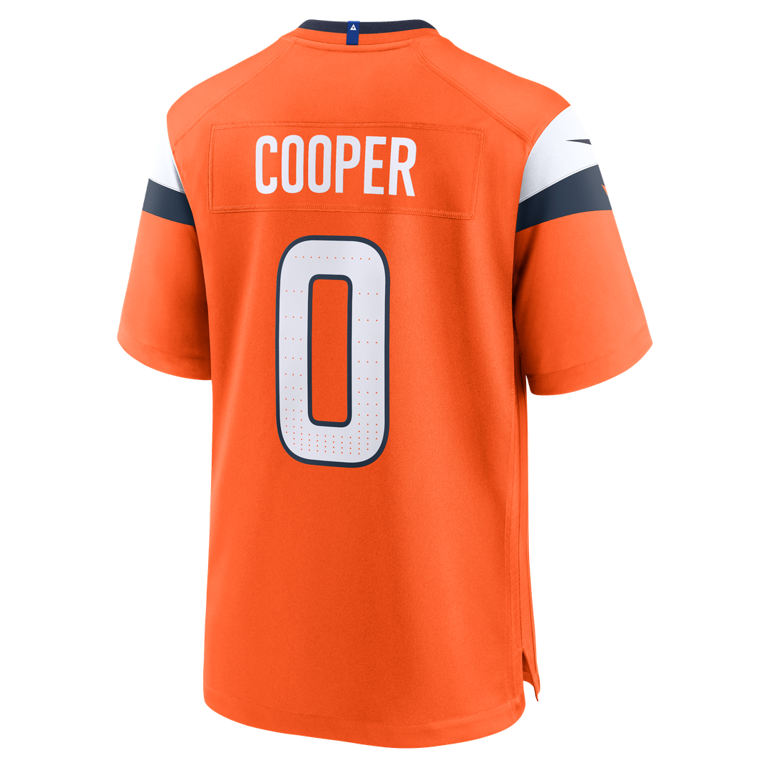 Jonathon Cooper Denver Broncos Nike Orange Team Game Jersey