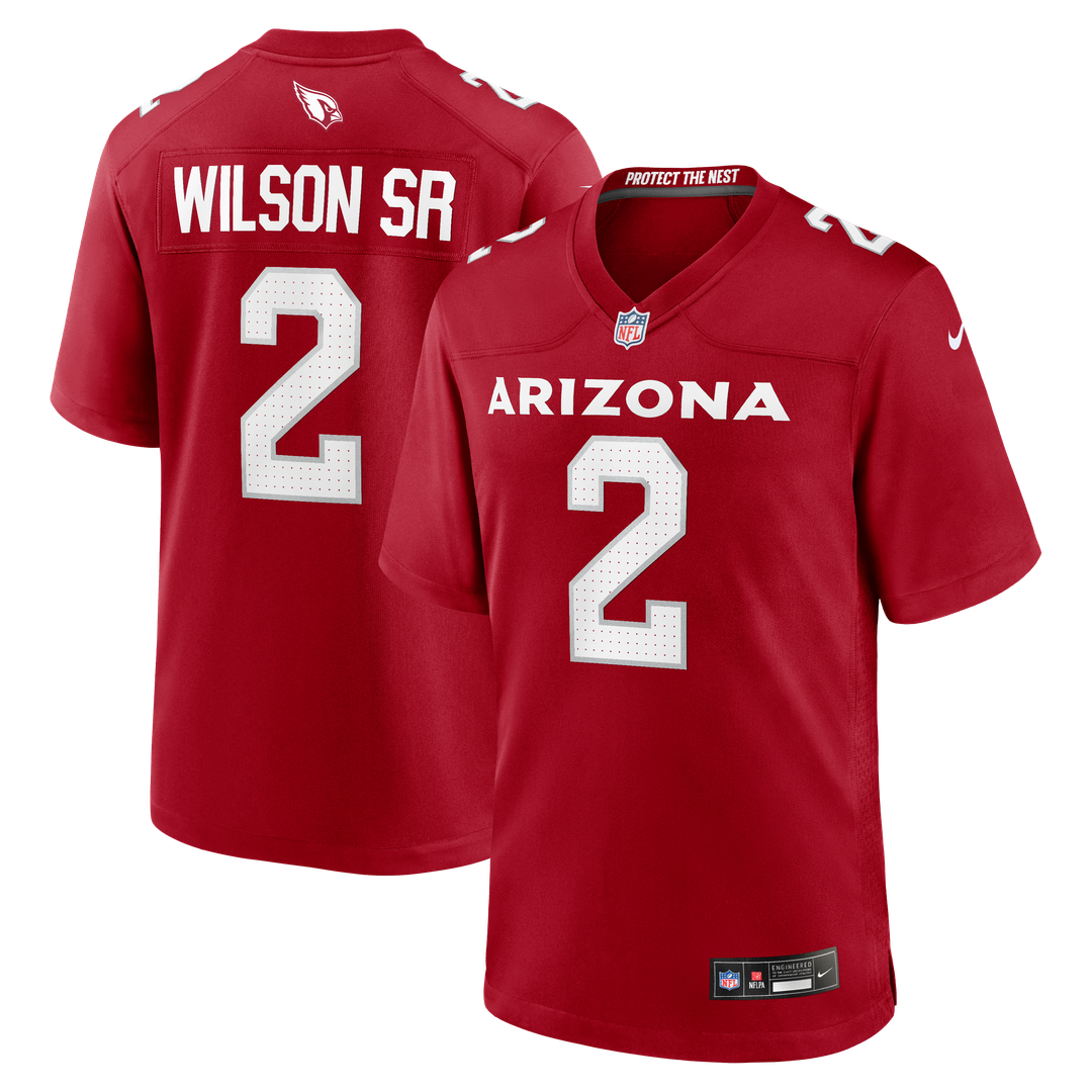 Mack Wilson Sr. Arizona Cardinals Nike Cardinal Team Game Jersey