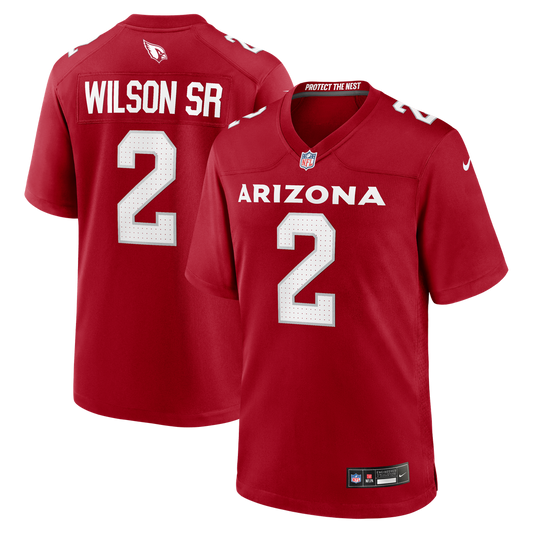 Mack Wilson Sr. Arizona Cardinals Nike Cardinal Team Game Jersey