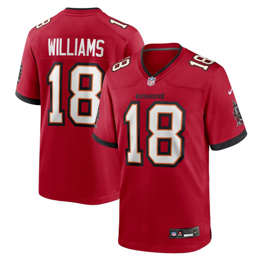 Josh Williams Tampa Bay Buccaneers Nike Red Team Game Jersey