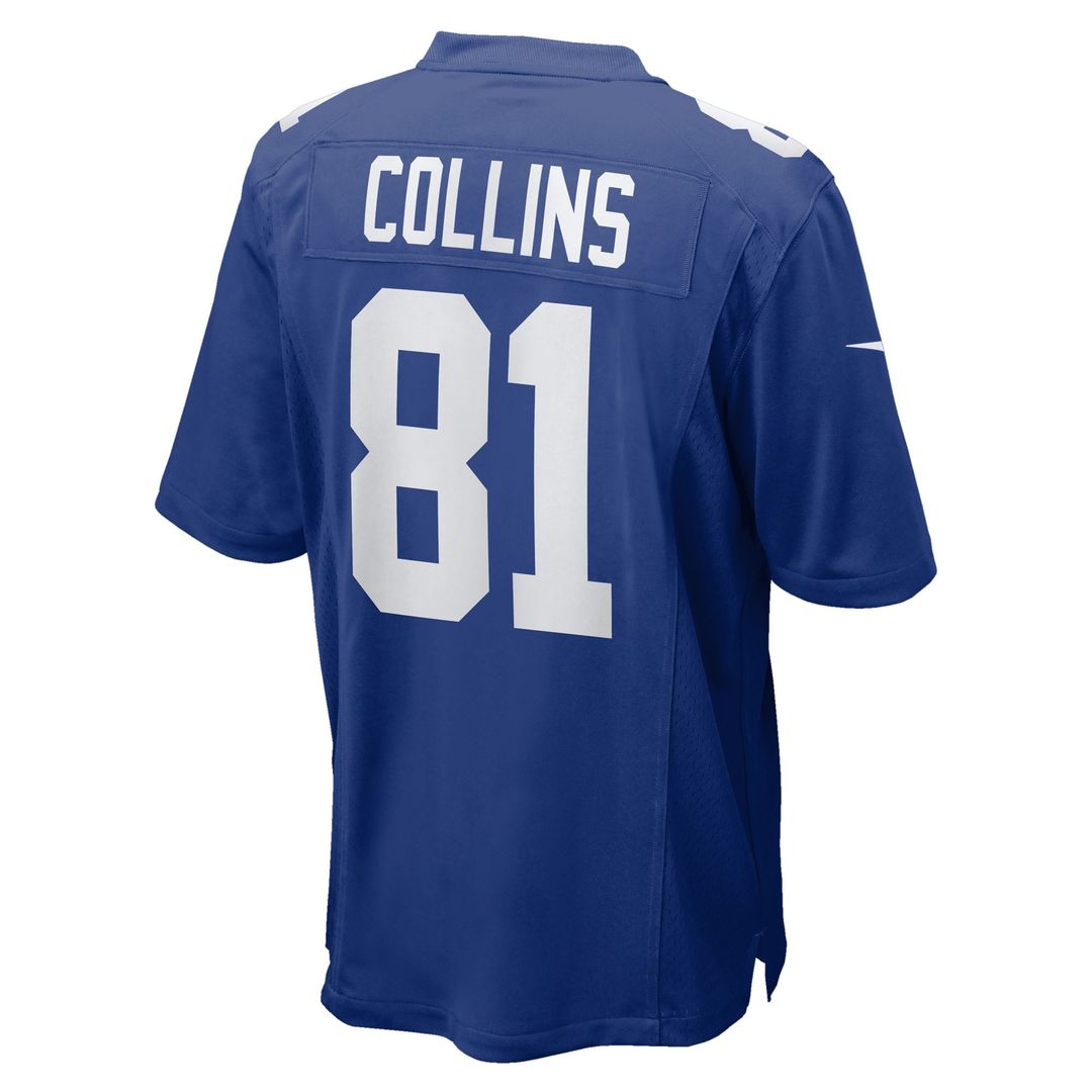 Beaux Collins New York Giants Nike Royal Team Game Jersey