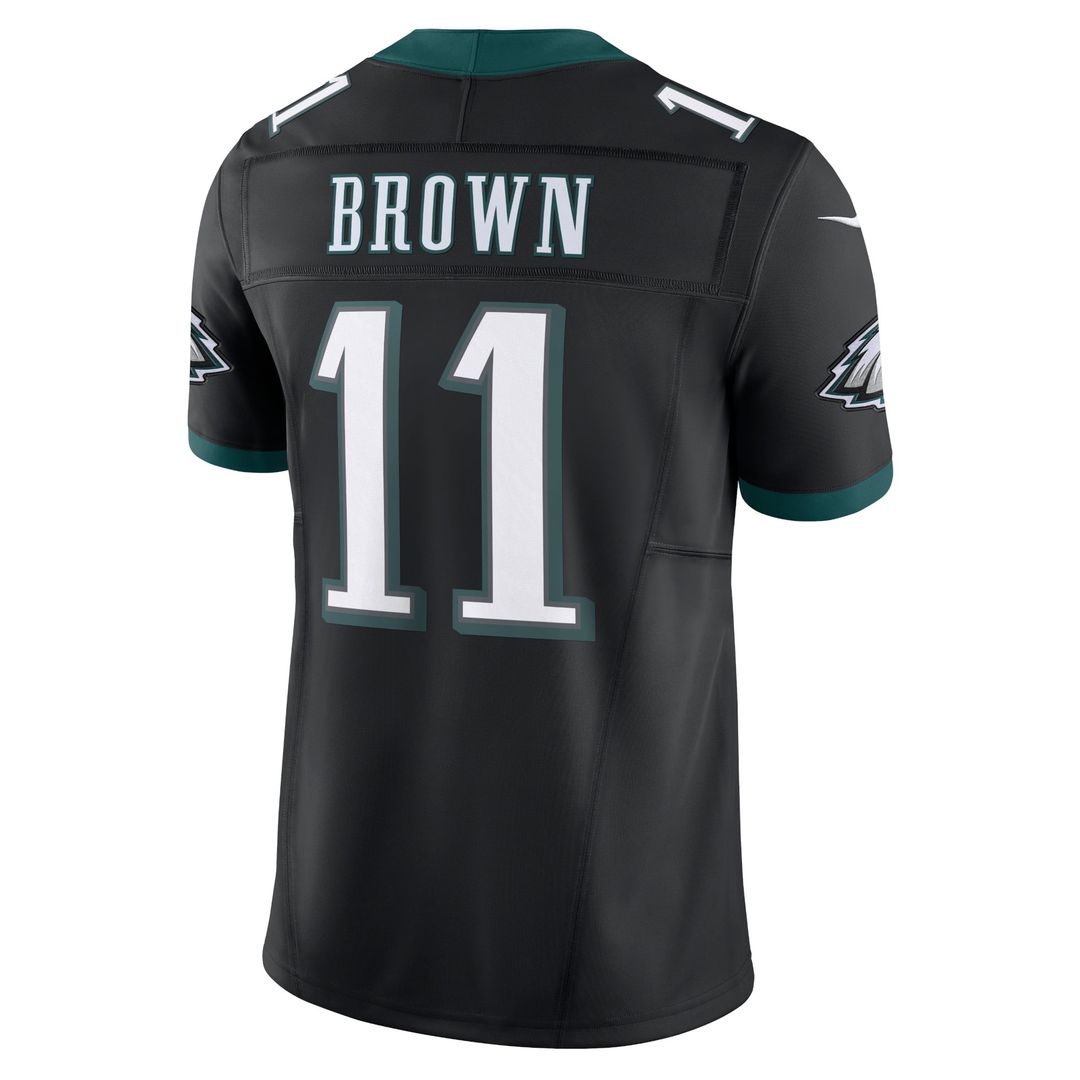 A.J. Brown Philadelphia Eagles Nike Black Alternate Vapor F.U.S.E. Limited Jersey