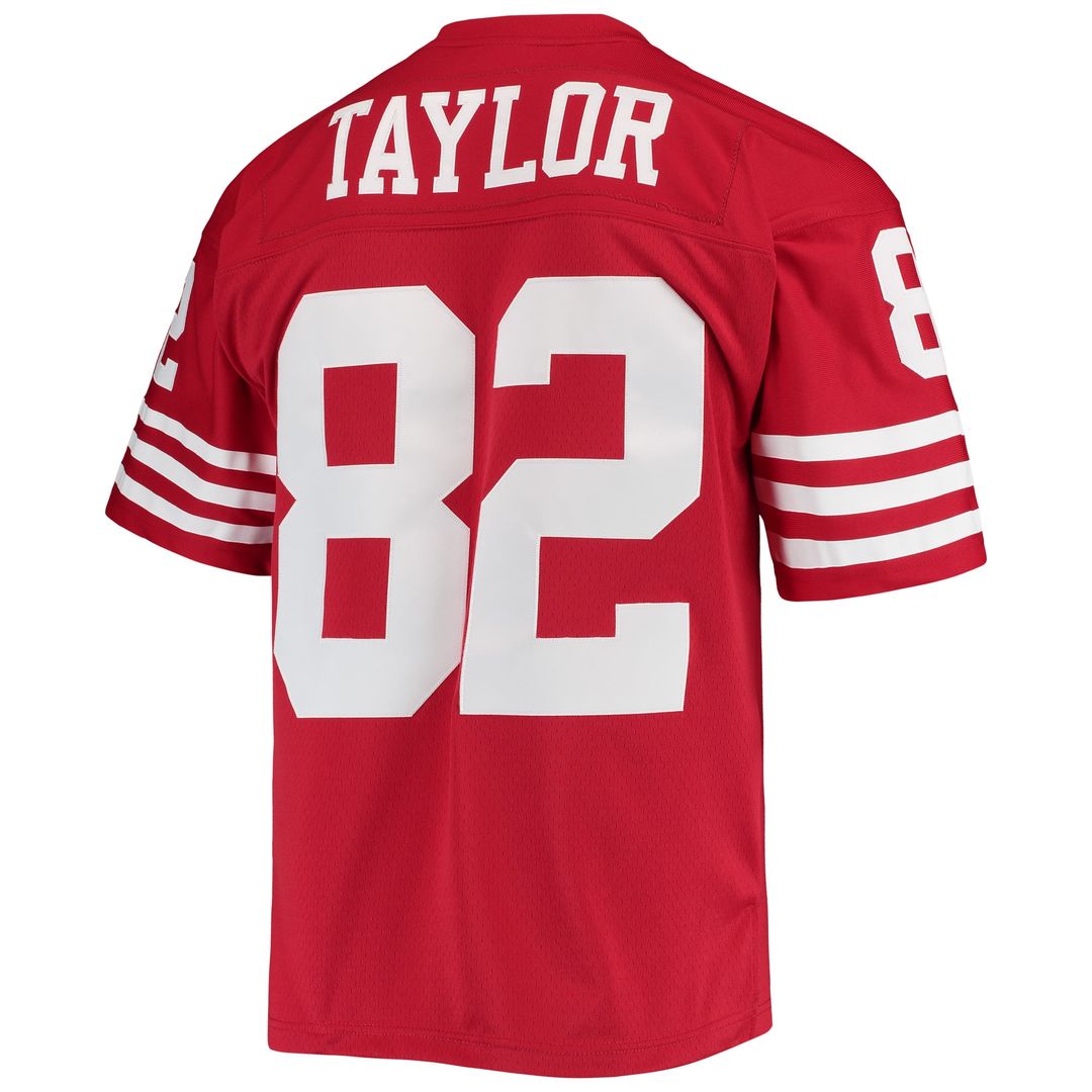 John Taylor San Francisco 49ers Mitchell & Ness Scarlet Legacy Replica Jersey