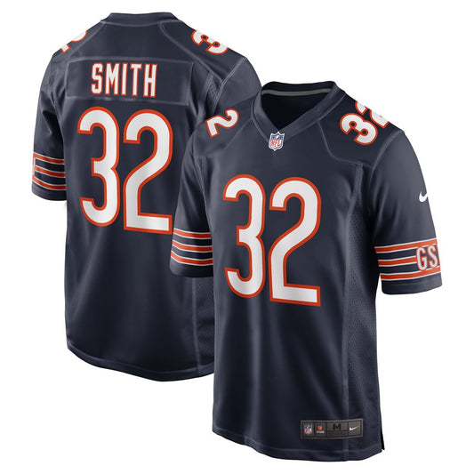 Terell Smith Chicago Bears Nike Navy Game Jersey