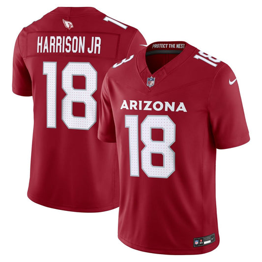 Marvin Harrison Jr. Arizona Cardinals Nike Cardinal Team Vapor F.U.S.E. Stitched Limited Jersey