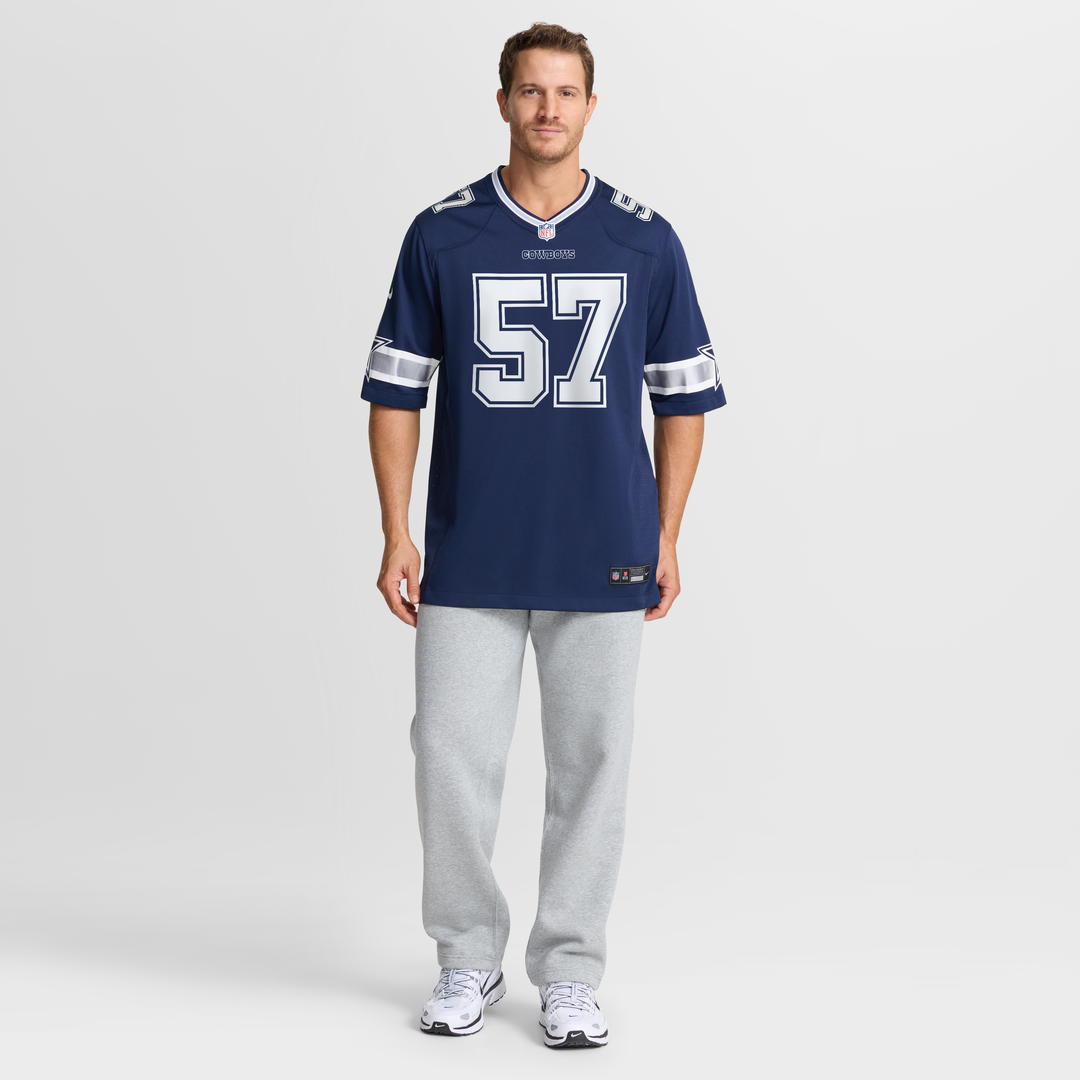 Malachi Lawrence Dallas Cowboys Nike Navy Team Game Jersey