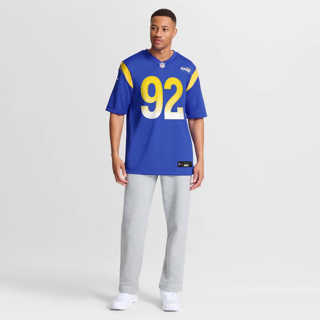 Harrison Mevis Los Angeles Rams Nike Royal Team Game Jersey