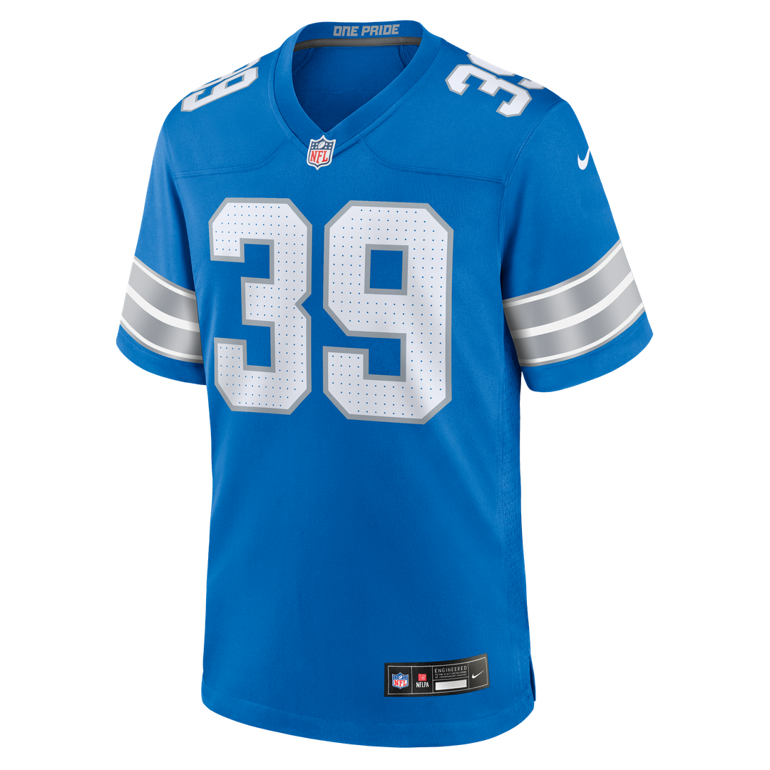 Jake Bates Detroit Lions Nike Blue Team Game Jersey