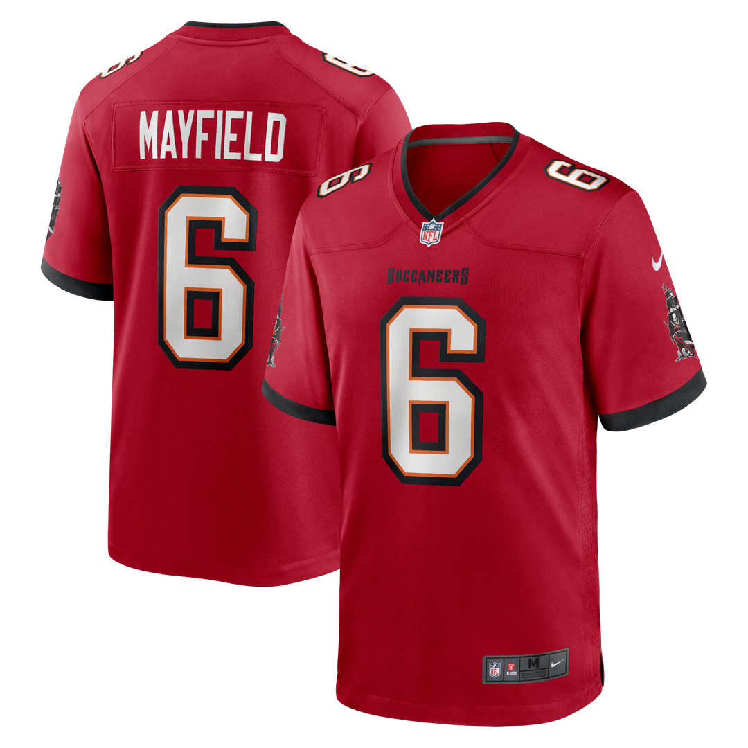 Baker Mayfield Tampa Bay Buccaneers Nike Orange Throwback Game Jersey
