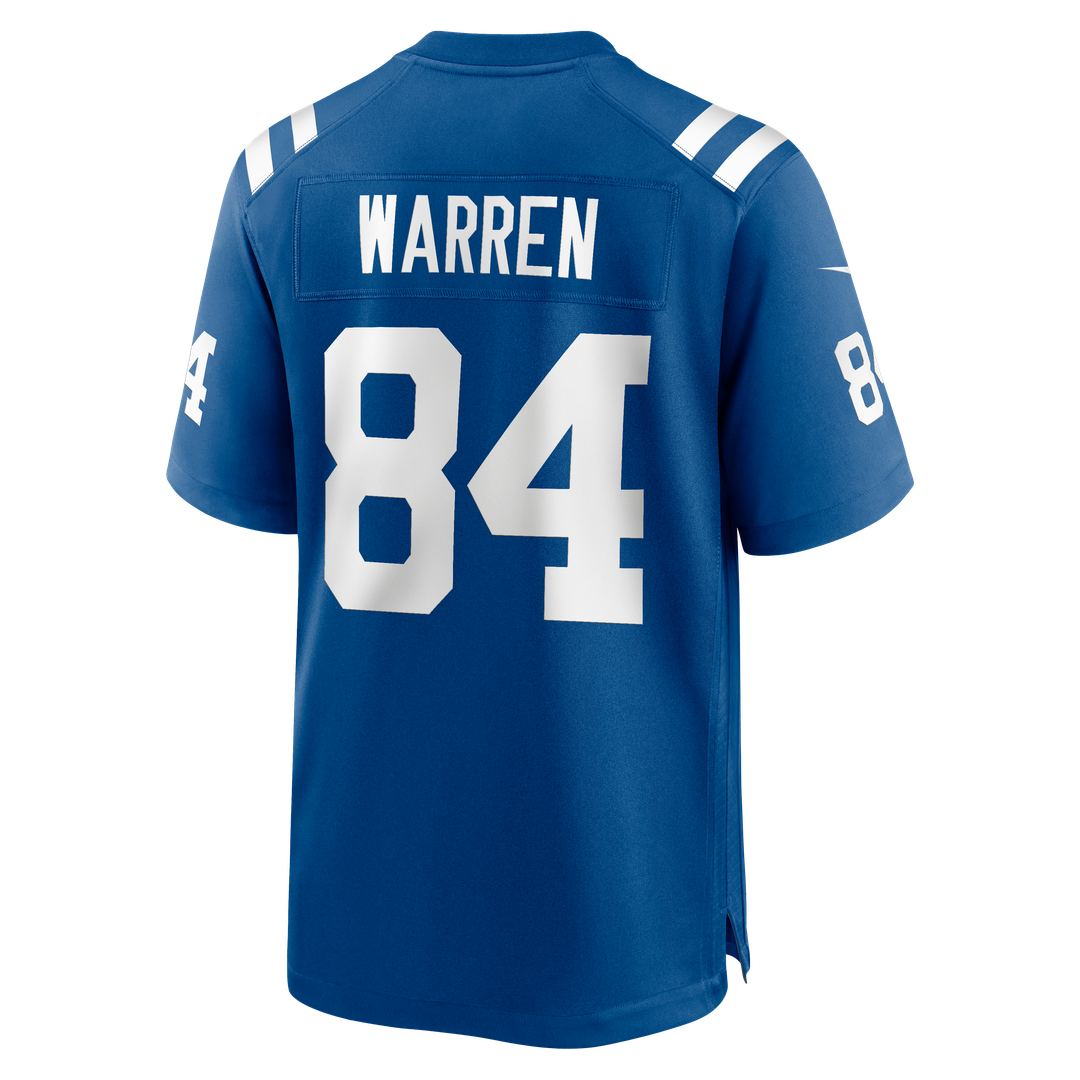 Tyler Warren Indianapolis Colts Nike Royal Team Game Jersey