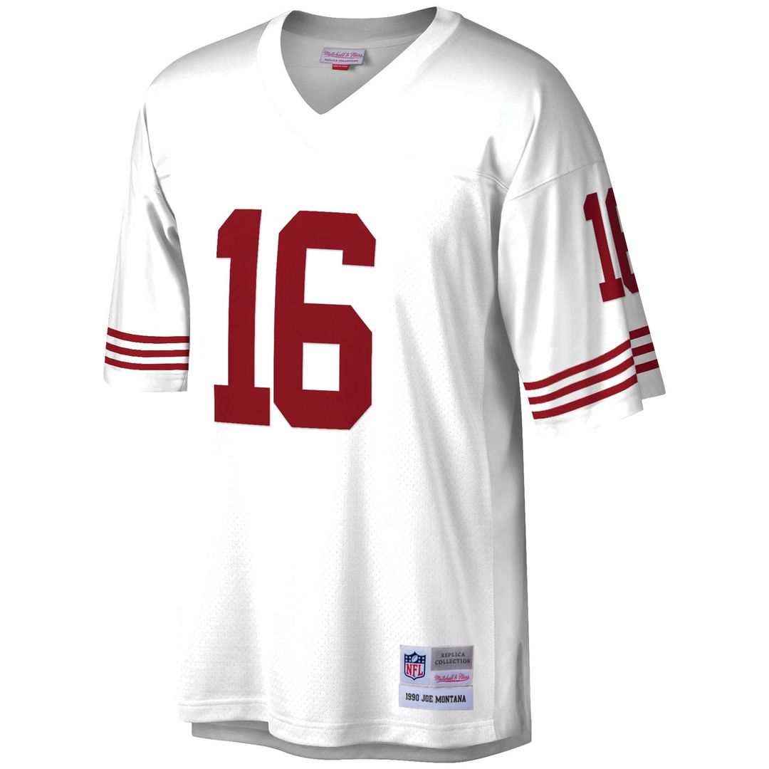 Joe Montana San Francisco 49ers Mitchell & Ness Scarlet Legacy Replica Jersey