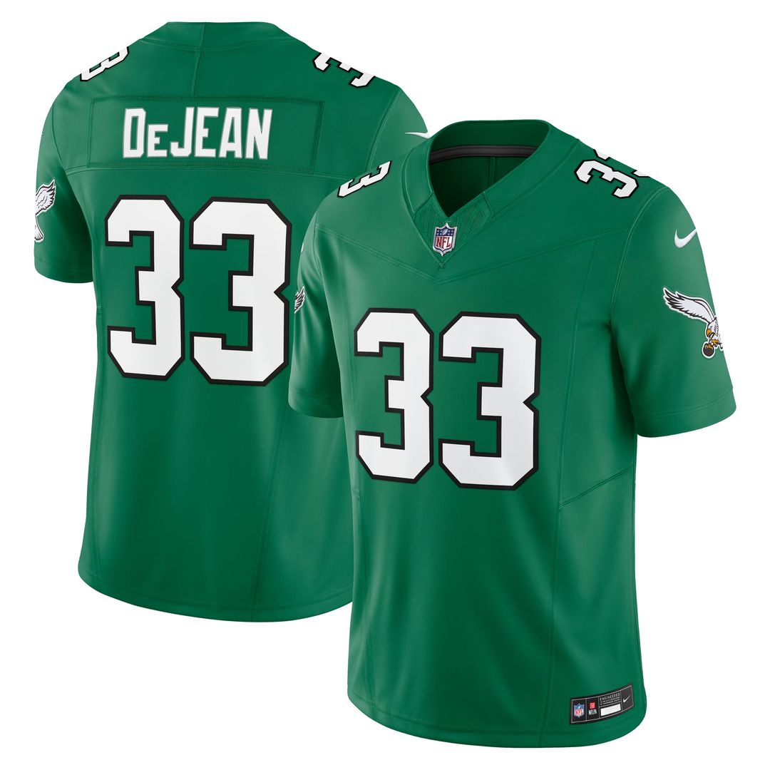 Cooper DeJean Philadelphia Eagles Nike Kelly Green Alternate 2 Vapor F.U.S.E. Limited Jersey