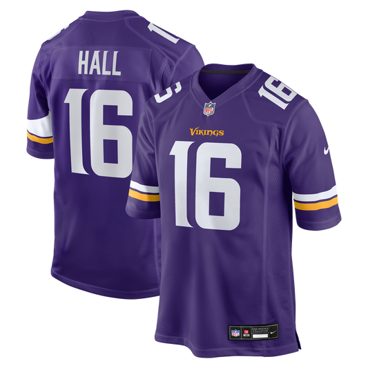 Jaren Hall Minnesota Vikings Nike Purple Game Jersey