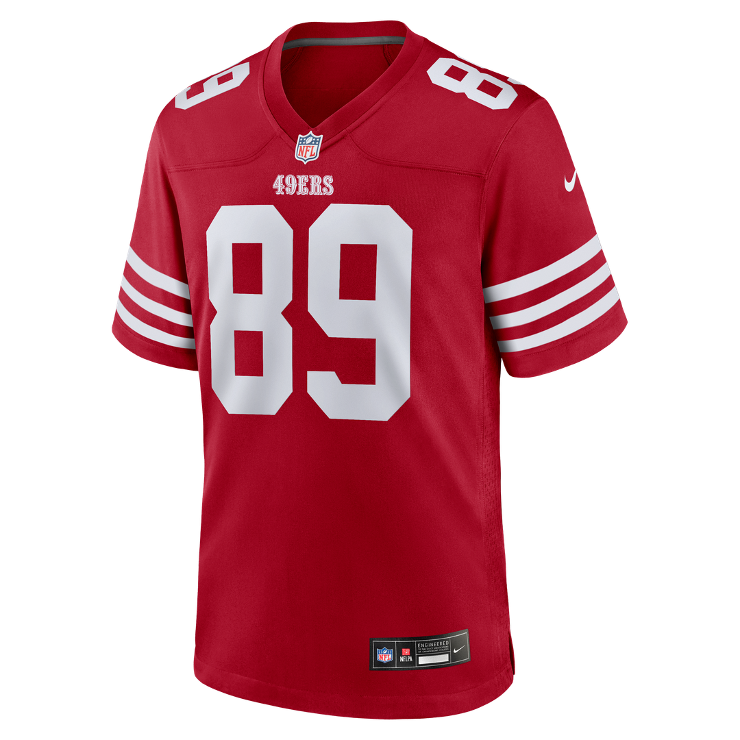 Luke Farrell San Francisco 49ers Nike Scarlet Team Game Jersey