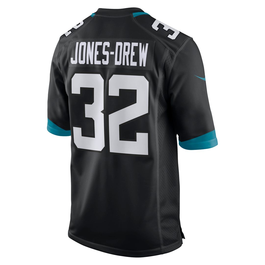 Maurice Jones-Drew Jacksonville Jaguars Nike Black Retired Player Alternate Game Jersey