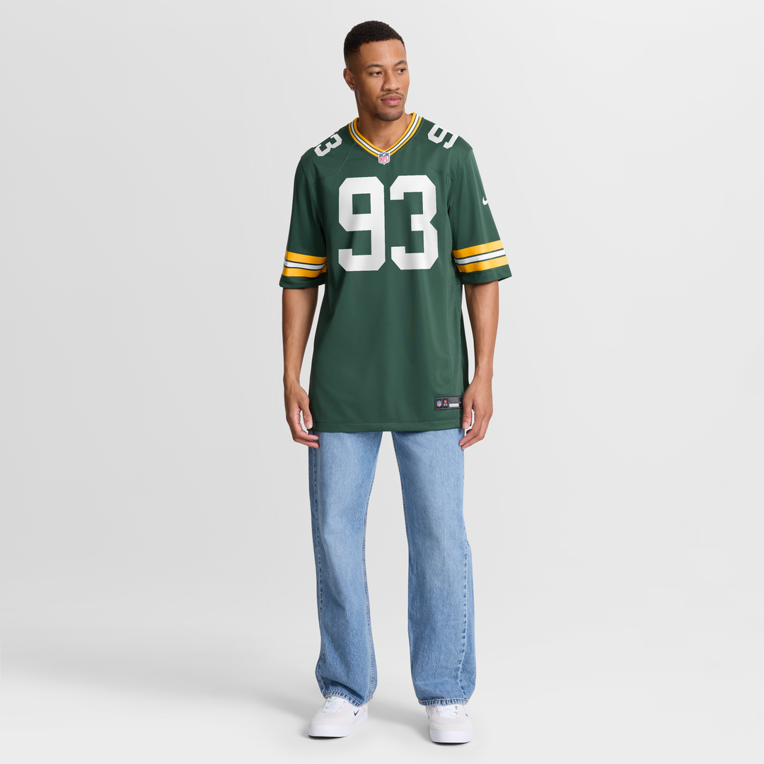 Nazir Stackhouse Green Bay Packers Nike Green Team Game Jersey