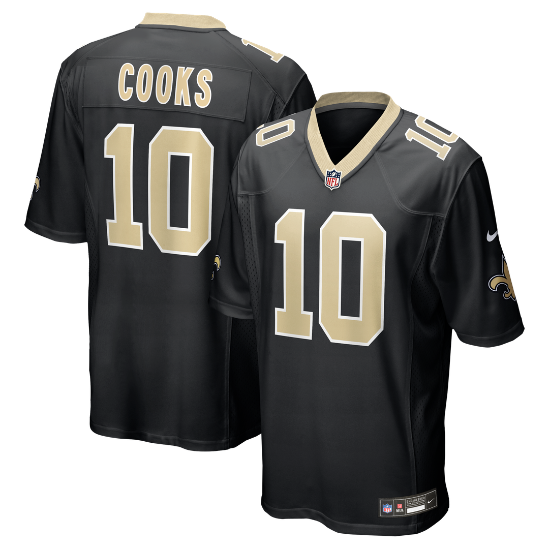 Brandin Cooks New Orleans Saints Nike Black Team Game Jersey