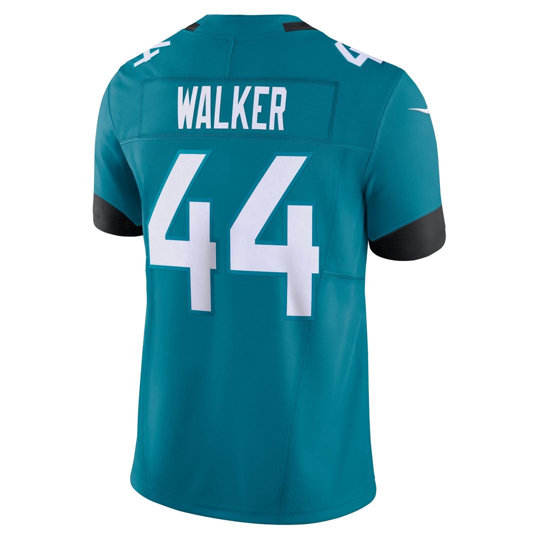 Travon Walker Jacksonville Jaguars Nike Teal Vapor F.U.S.E. Limited Jersey