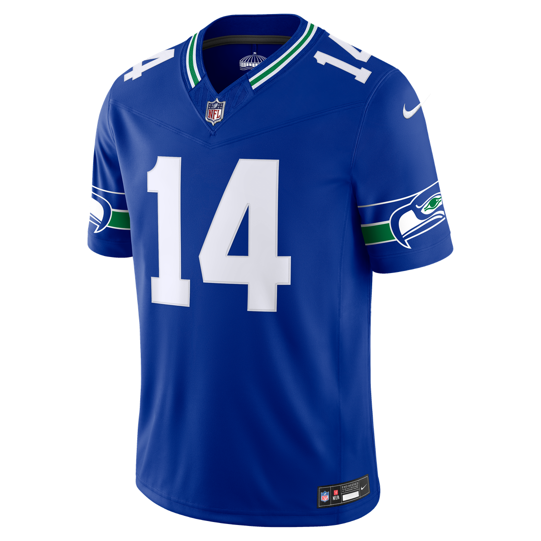 Sam Darnold Seattle Seahawks Nike Royal Alternate Vapor F.U.S.E. Stitched Limited Jersey
