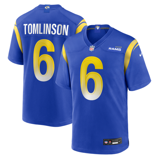 Tre'Vius Hodges-Tomlinson Los Angeles Rams Nike Royal Team Game Jersey