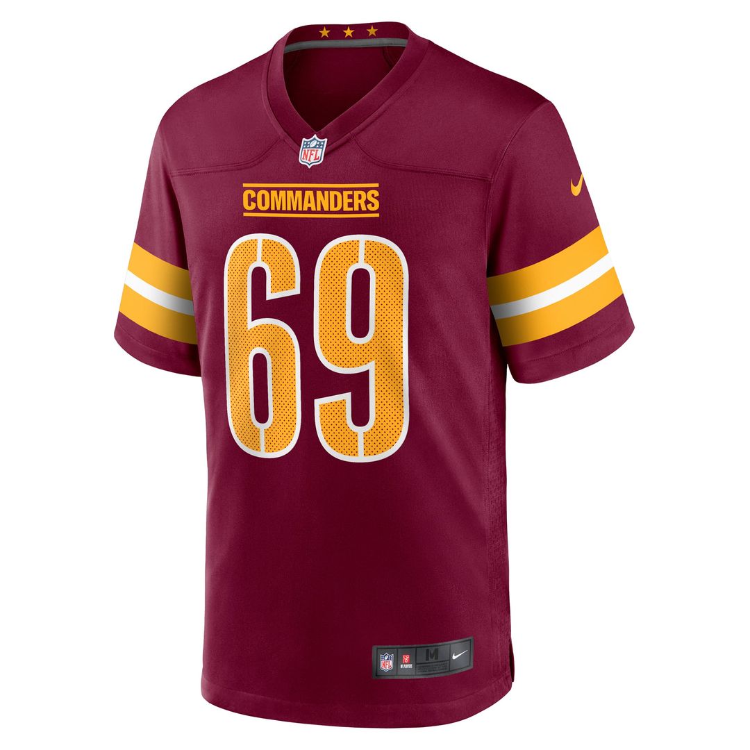 Tyler Ott Washington Commanders Nike Burgundy Game Jersey