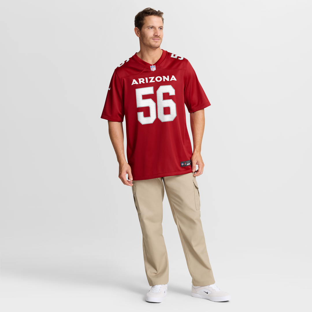 Darius Robinson Arizona Cardinals Nike Cardinal Team Game Jersey