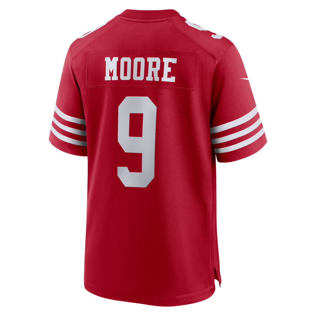 Skyy Moore San Francisco 49ers Nike Scarlet Team Game Jersey