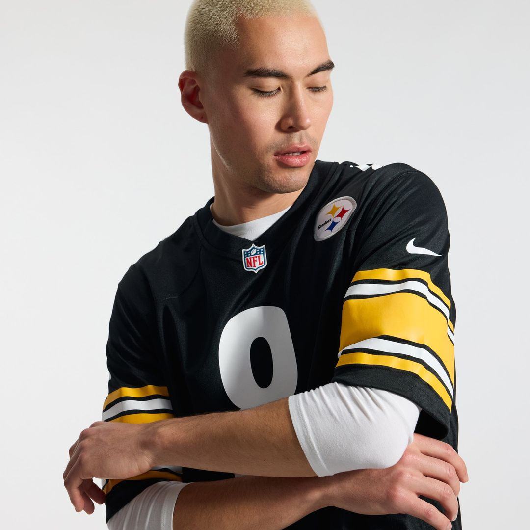 Aaron Rodgers Pittsburgh Steelers Nike White Game Jersey