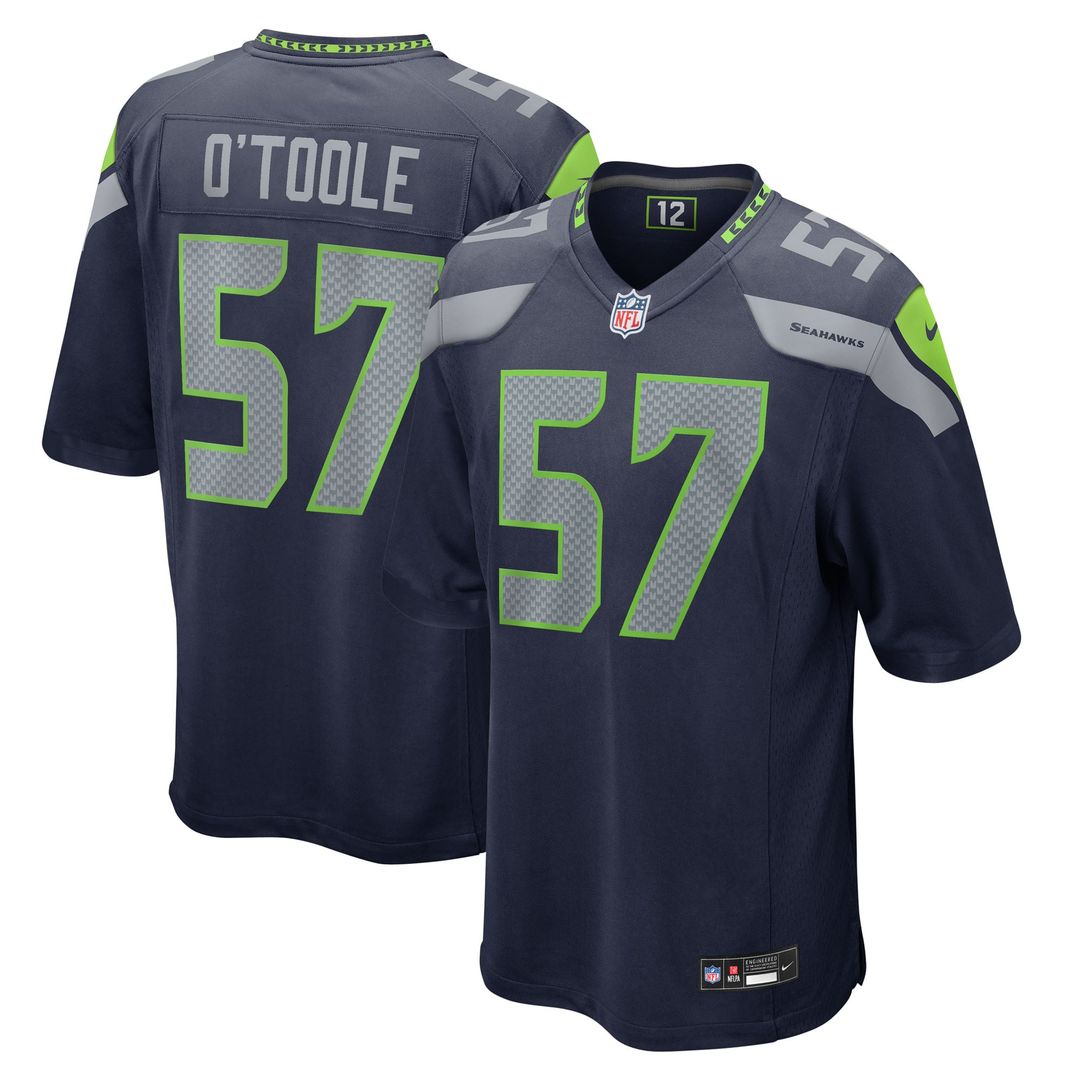 Connor O'Toole Seattle Seahawks Nike College Navy Team Game Jersey