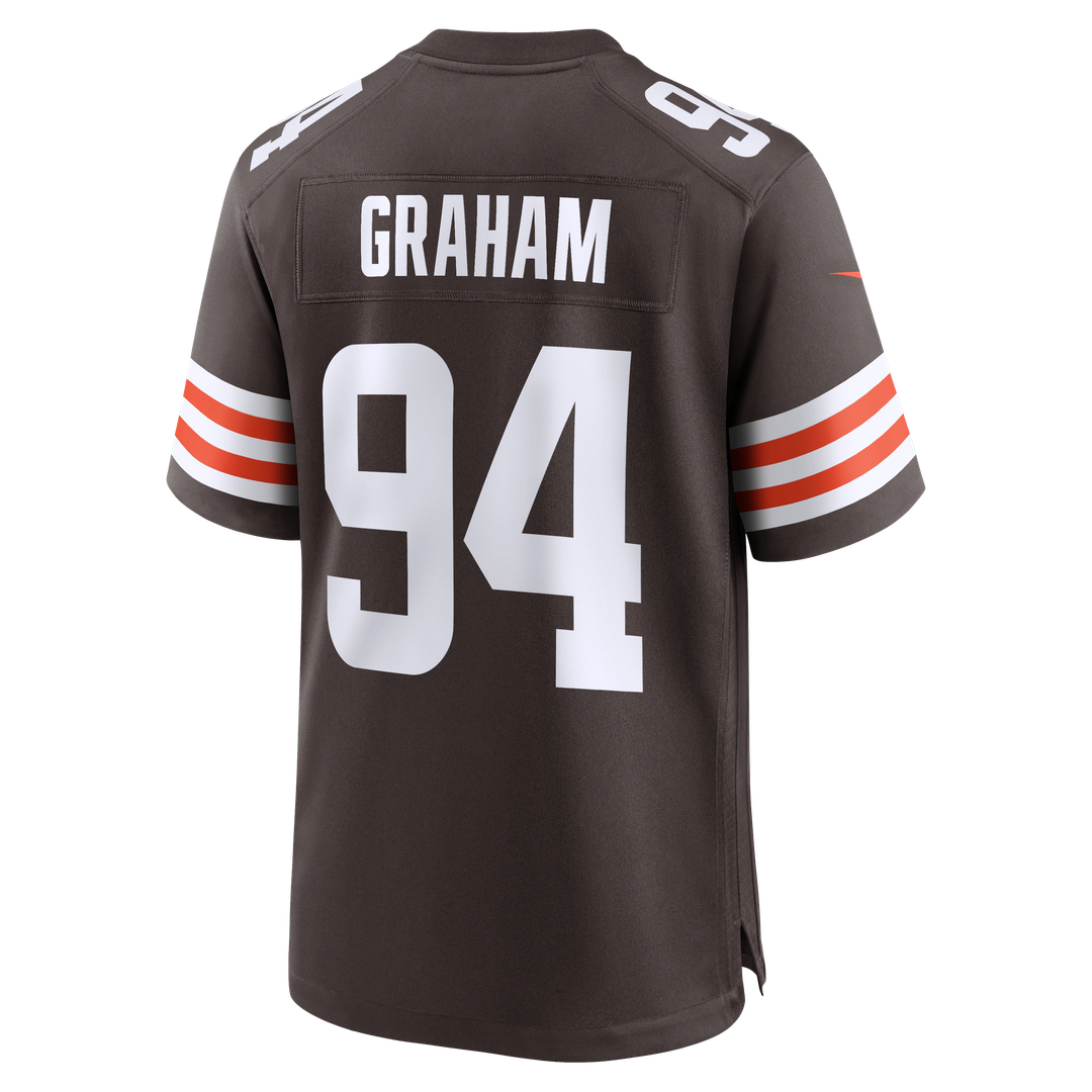 Mason Graham Cleveland Browns Nike Brown Game Jersey