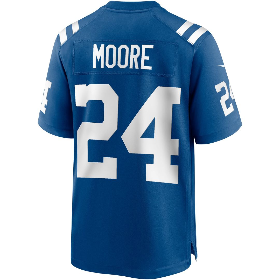 Lenny Moore Indianapolis Colts Nike Royal Game Retired Player Jersey