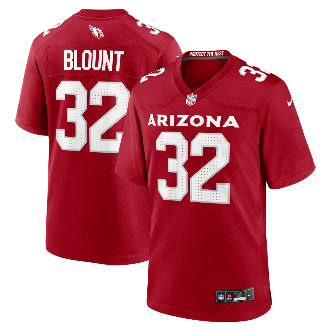 Joey Blount Arizona Cardinals Nike Cardinal Game Jersey