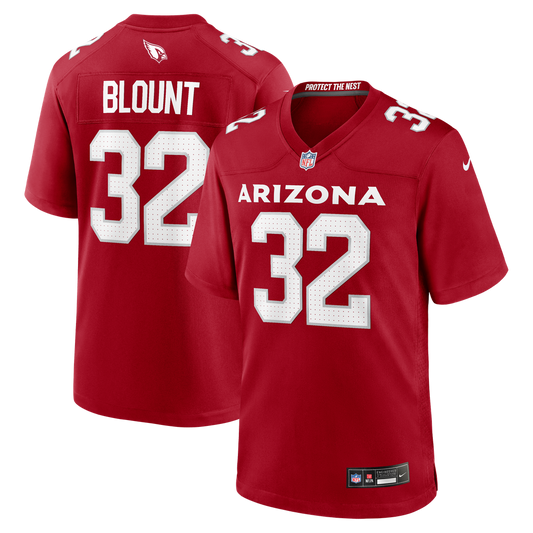 Joey Blount Arizona Cardinals Nike Cardinal Game Jersey