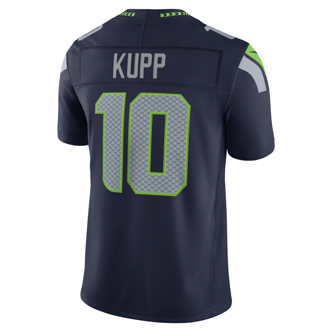 Cooper Kupp Seattle Seahawks Nike College Navy Team Vapor F.U.S.E. Stitched Limited Jersey
