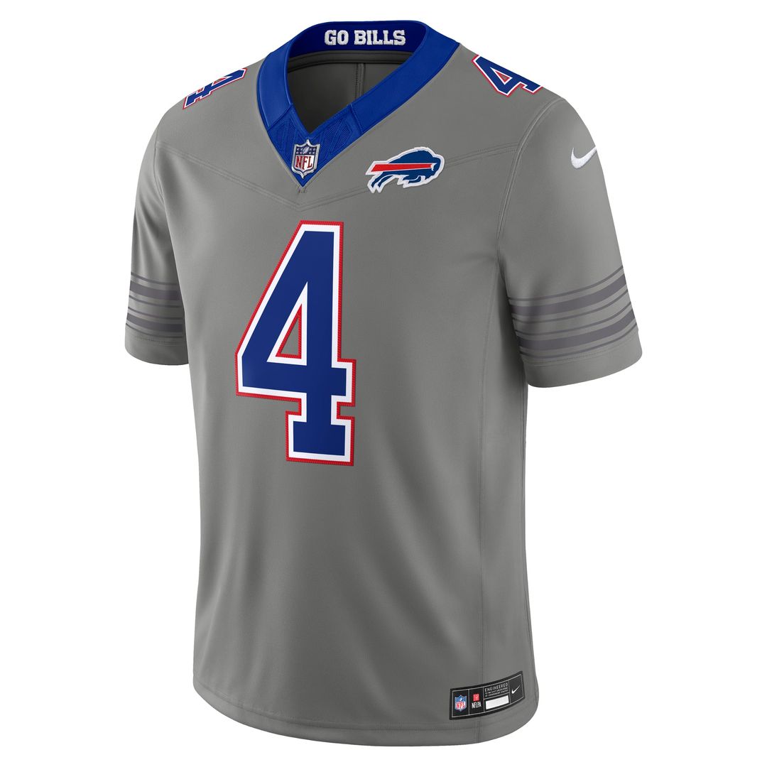 James Cook III Buffalo Bills Nike Royal Team Vapor F.U.S.E. Stitched Limited Jersey