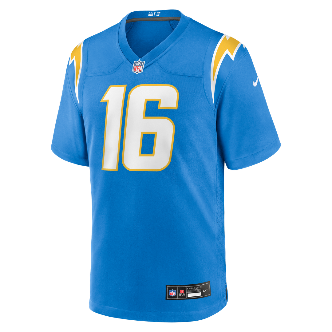 JK Scott Los Angeles Chargers Nike Powder Blue Game Jersey