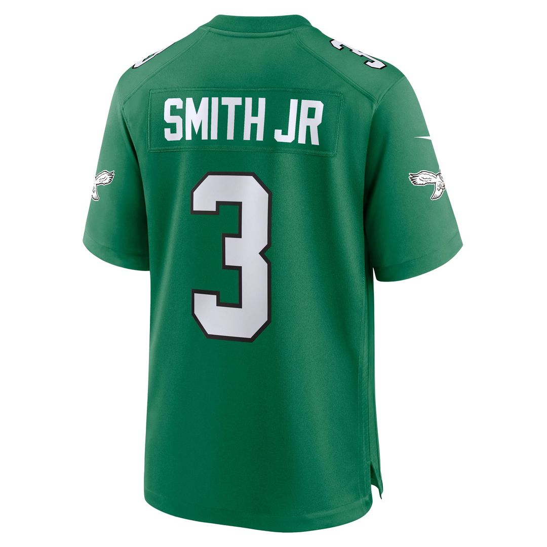 Nolan Smith Philadelphia Eagles Nike Kelly Green Alternate Game Jersey