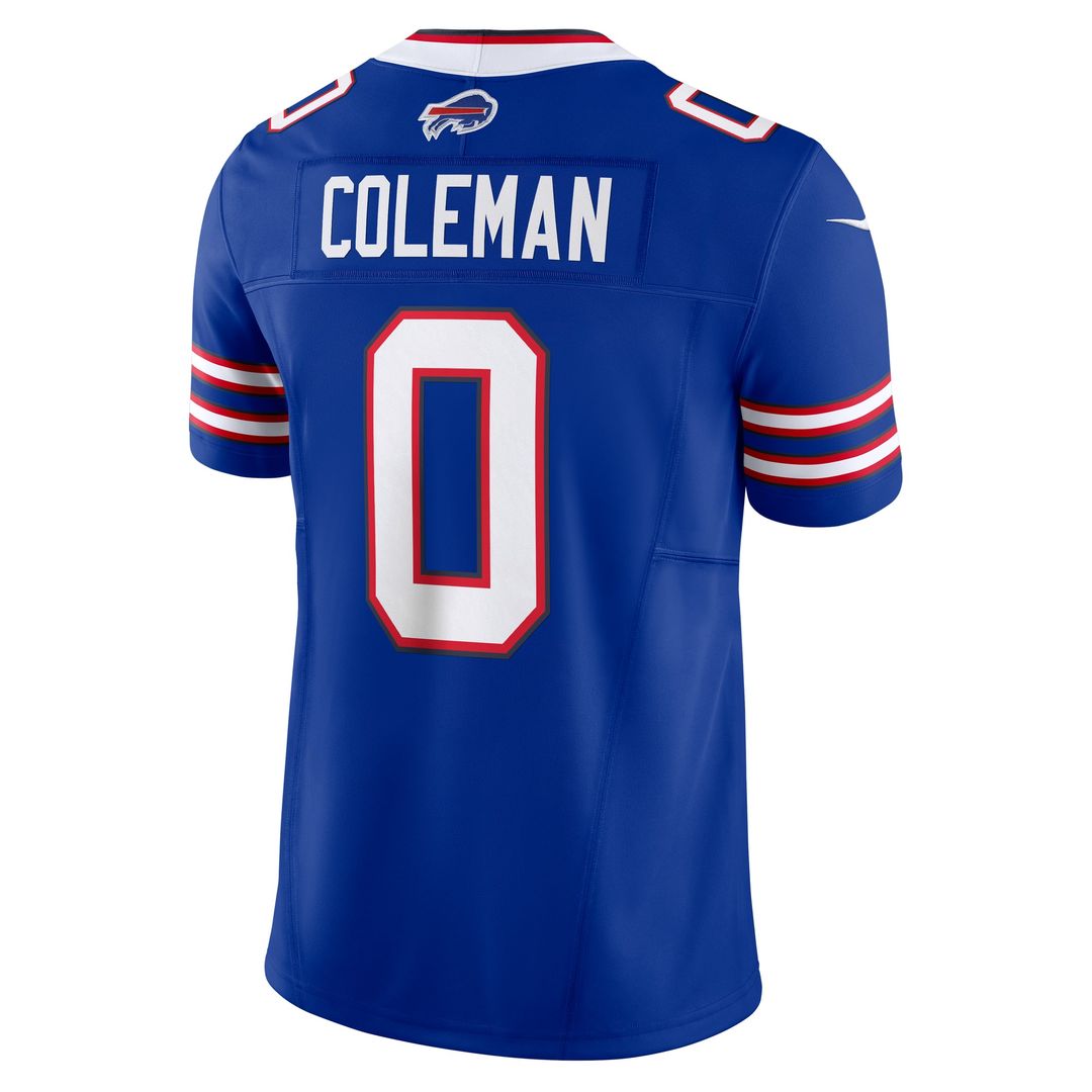 Keon Coleman Buffalo Bills Nike Royal Team Vapor F.U.S.E. Limited Jersey