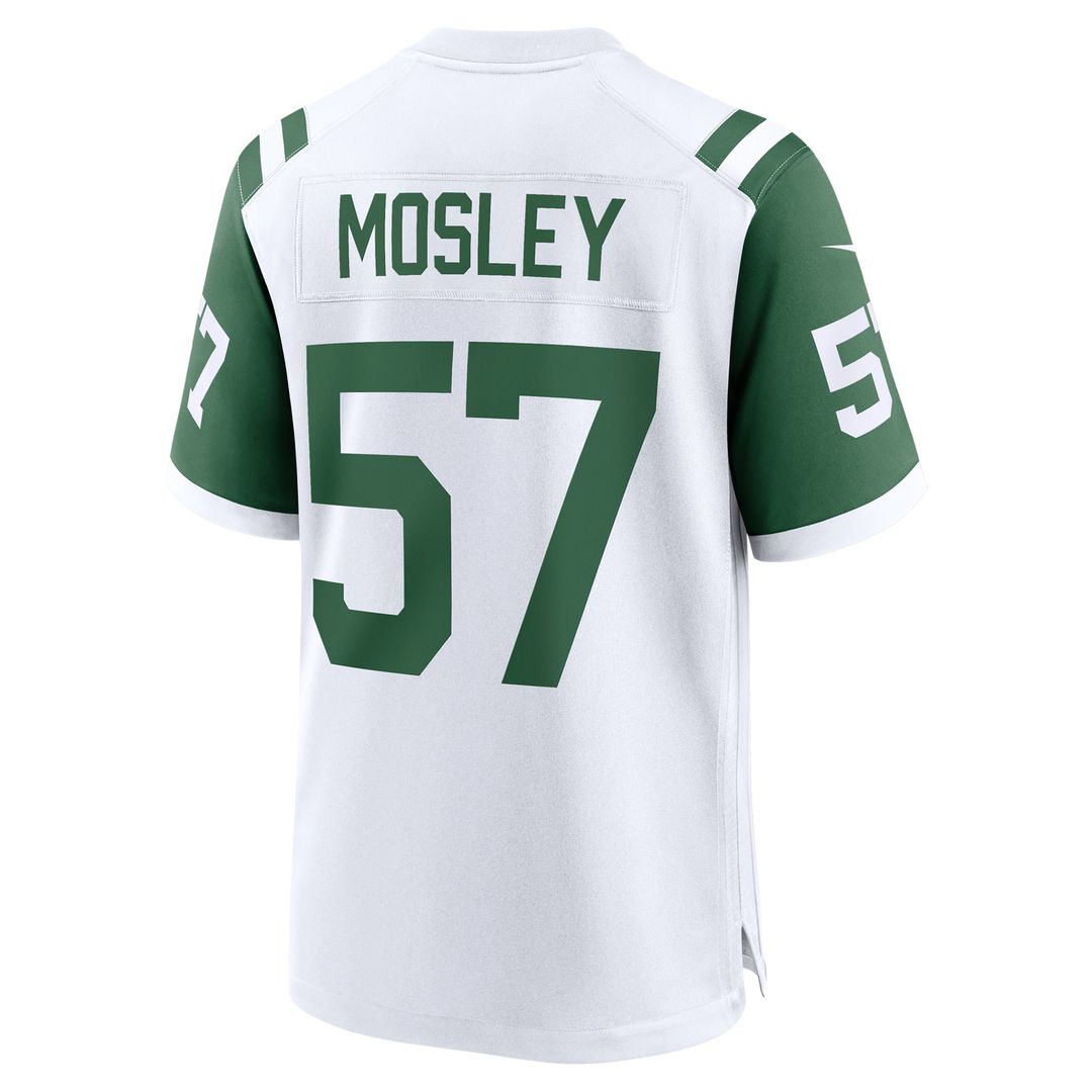 C.J. Mosley New York Jets Nike White Classic Alternate Game Jersey
