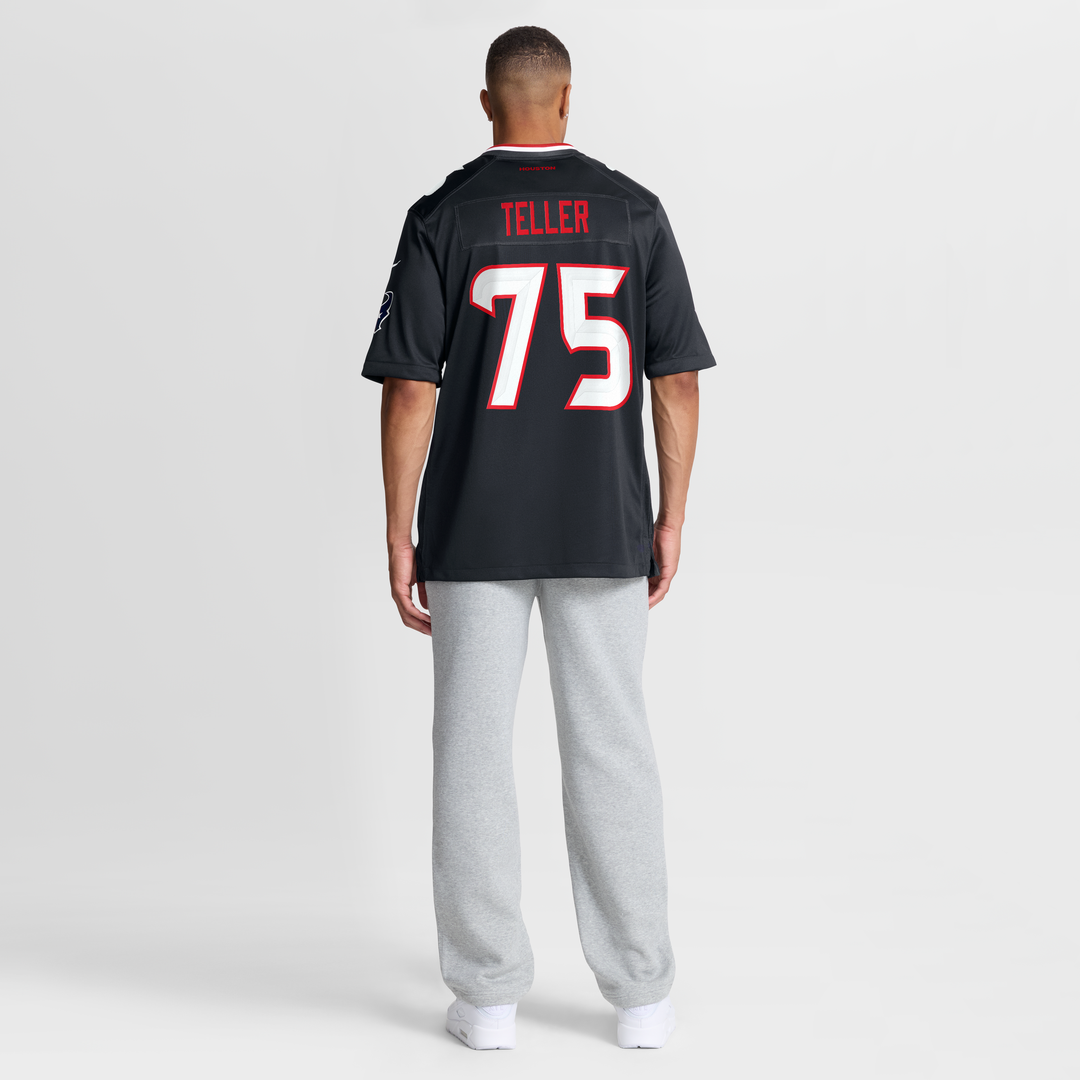 Wyatt Teller Houston Texans Nike Navy Team Game Jersey