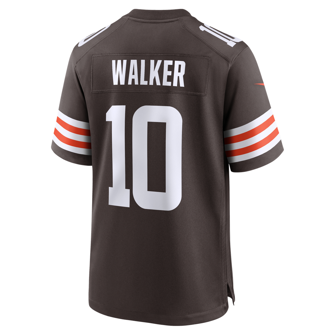 Phillip Walker Cleveland Browns Nike Brown Team Game Jersey