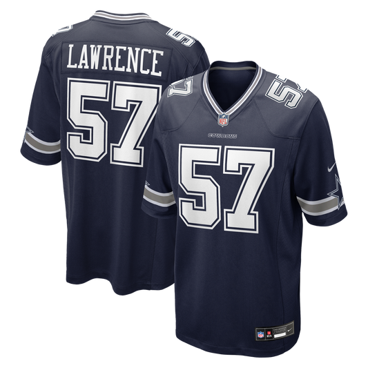 Malachi Lawrence Dallas Cowboys Nike Navy Team Game Jersey